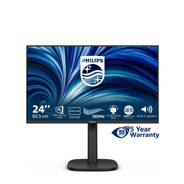 Philips 24B2N3200J 3000 Series LED-Monitor 60,5 cm 24 Zoll 1920 x 1080 Full HD 1080p @ 120 Hz IPS 1500:1 HDMI VGA