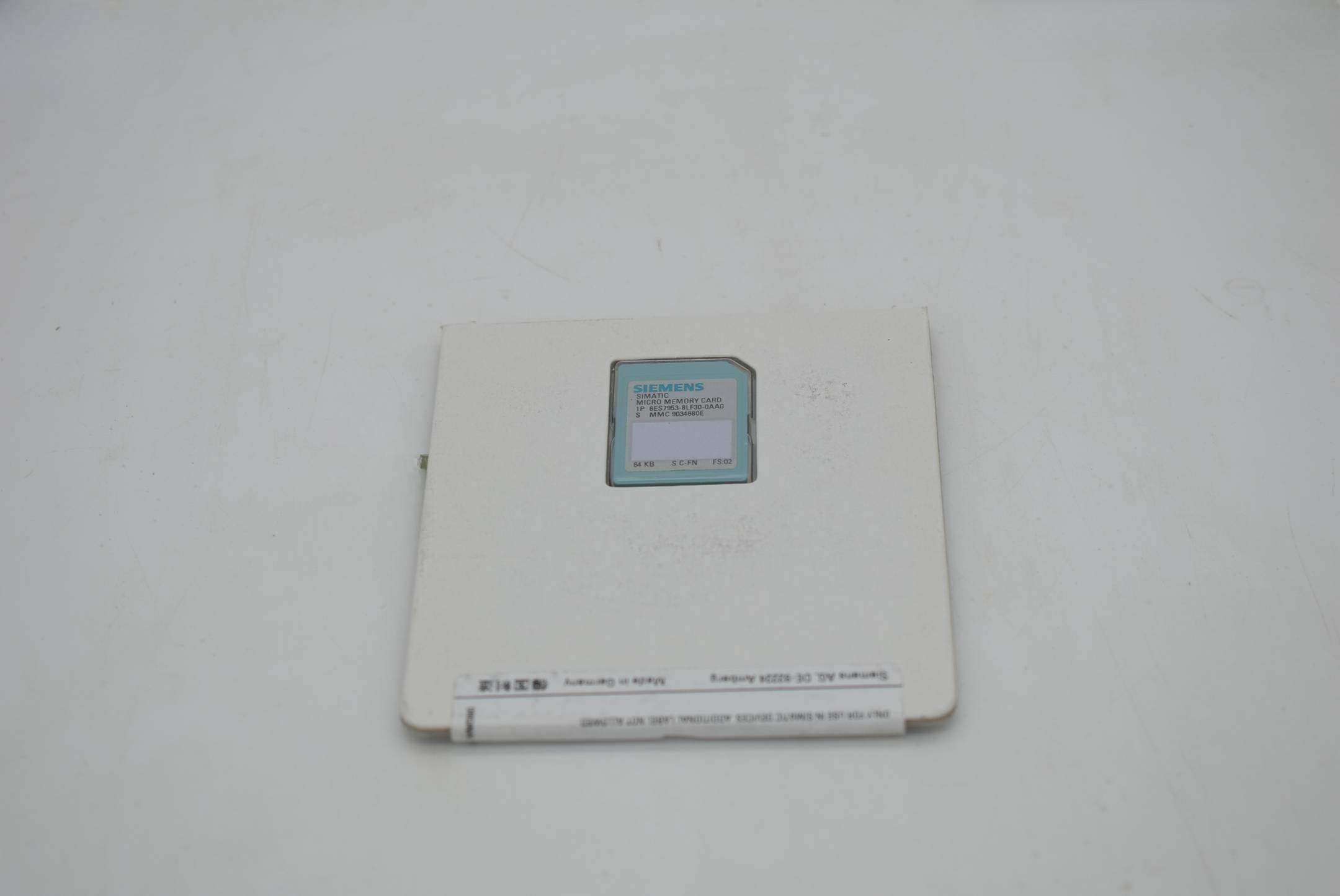 Siemens simatic S7-300 MC 64 kB 6ES7 953-8LF30-0AA0 ( 6ES7953-8LF30-0AA0 ) FS: 2