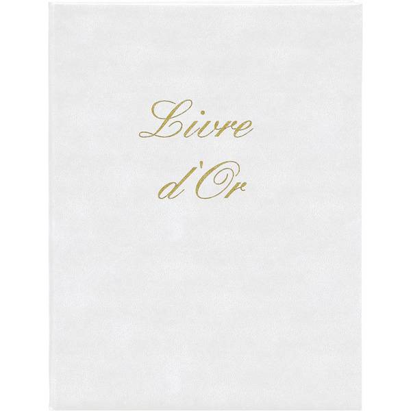 ELVE Gästebuch "Livre d'Or", 297 x 210 mm, weiß