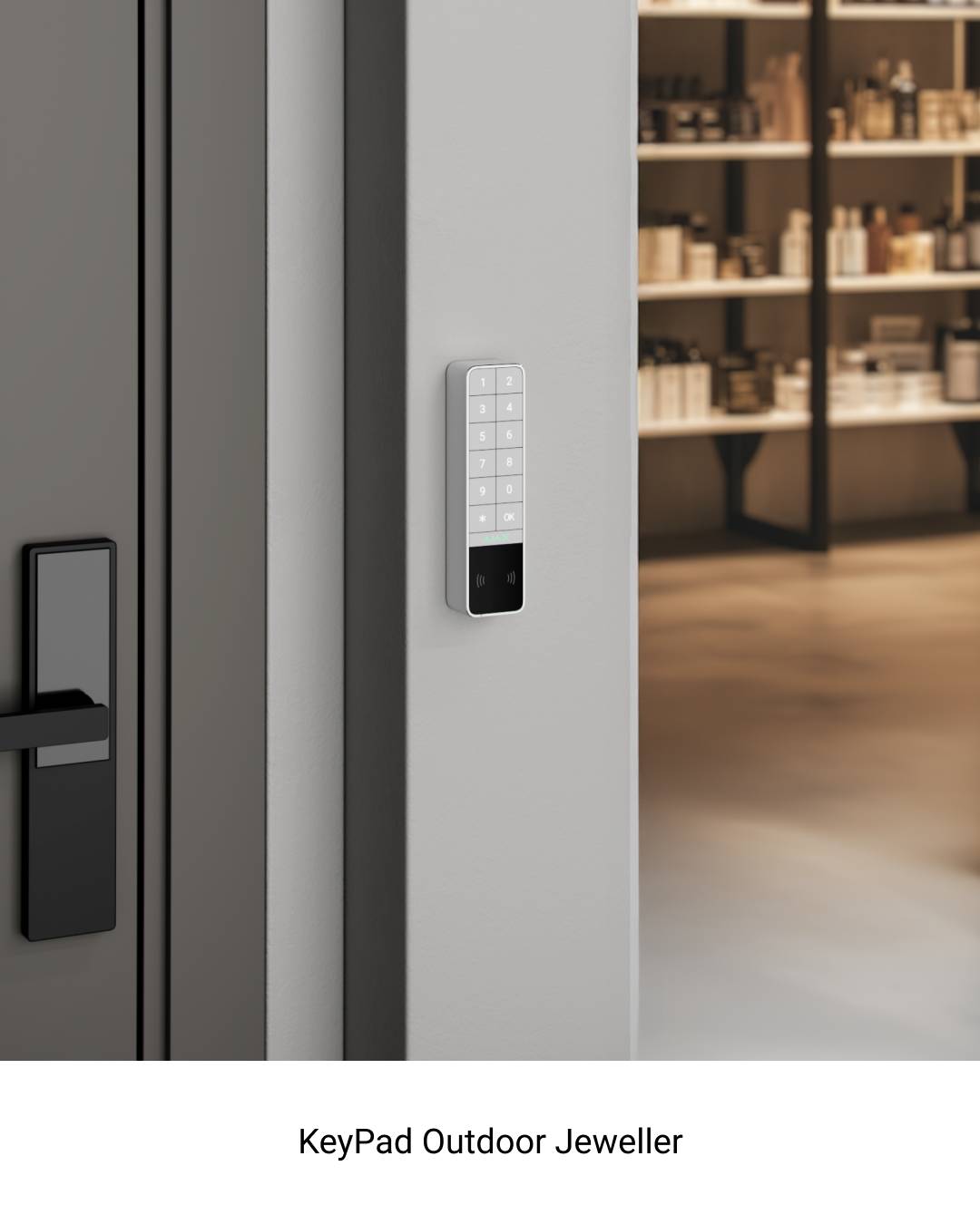 Ajax KeyPad Outdoor Jeweller white-3
