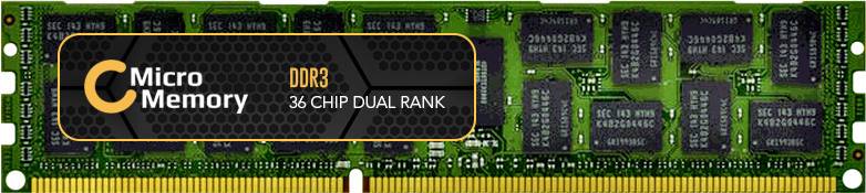 CoreParts MMLE001-16GB, 16 GB, 1 x 16 GB, DDR3, 1600 MHz, Green-0