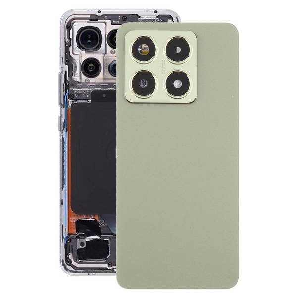 Für Xiaomi 14T Akkudeckel Backcover Ersatzteil Reparatur Grün