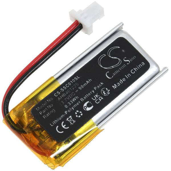 Akku für Sena SC-WR-01 Armband-Fernbedienung, 3,7V, Li-Polymer