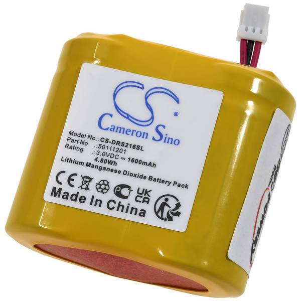 Batterie kompatibel mit Dorma Typ CR-2ULCF2CN, 3V, Lithium-Mangandioxid