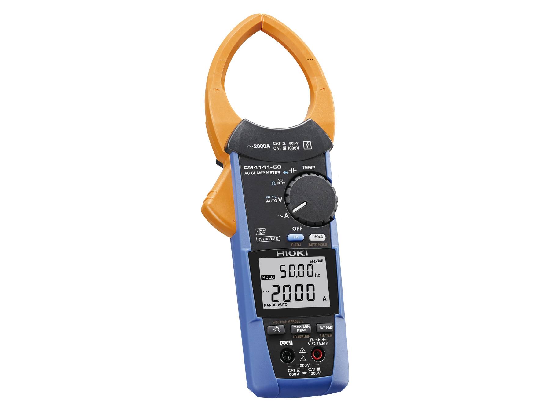 Hioki CM4141-50 - True-RMS-Zangenmultimeter für AC-Ströme bis 2000 A mit 3 Messbereichen-0