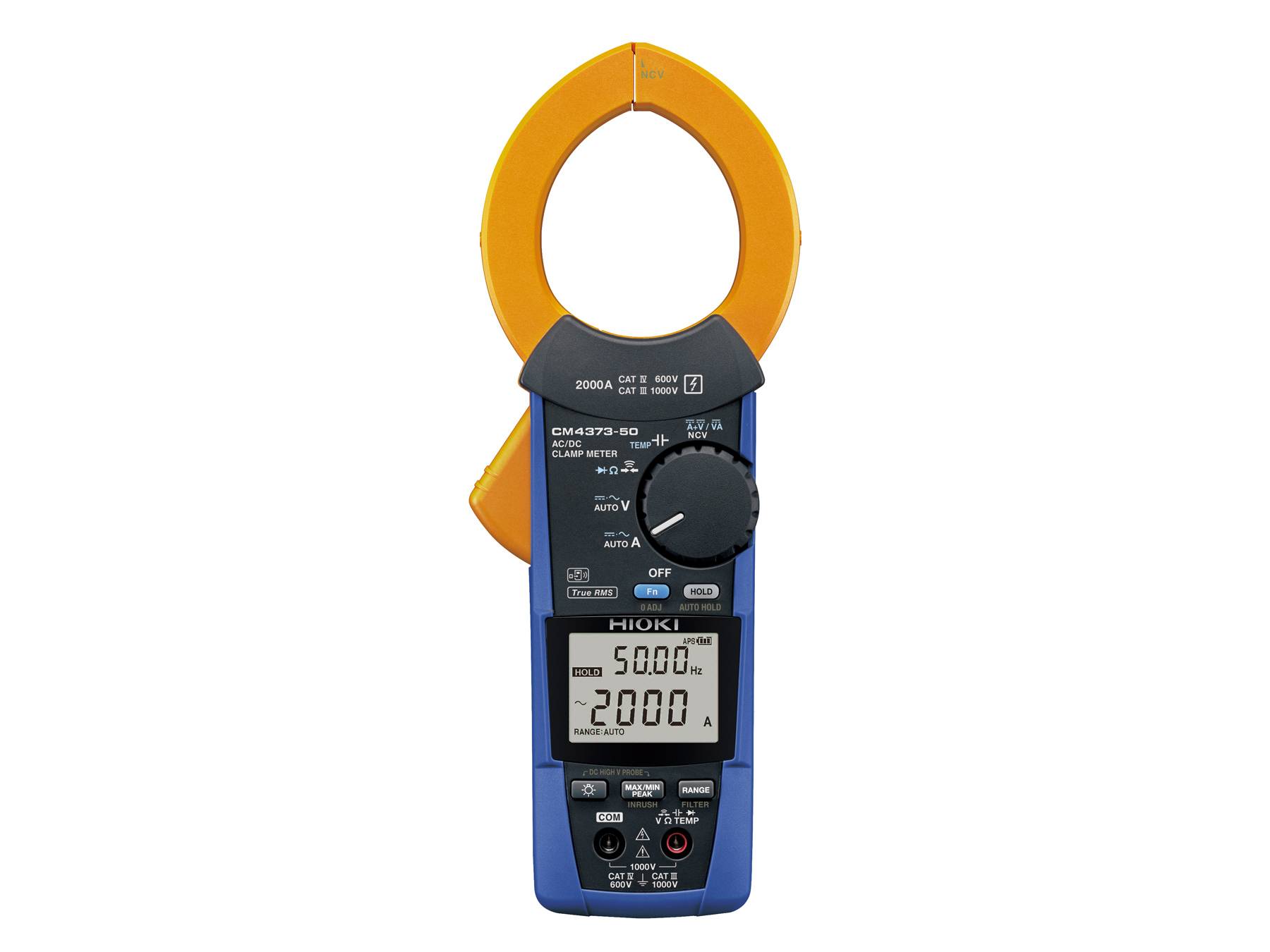 Hioki CM4373-50 - True-RMS-Zangenmultimeter für AC/DC-Ströme bis 2000 A-3