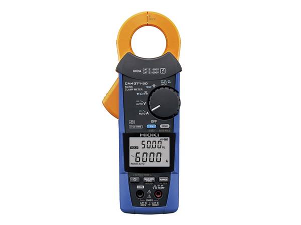 Hioki CM4371-50 - True-RMS-Zangenmultimeter für AC/DC mit 20 A- und 600 A-Strombereichen