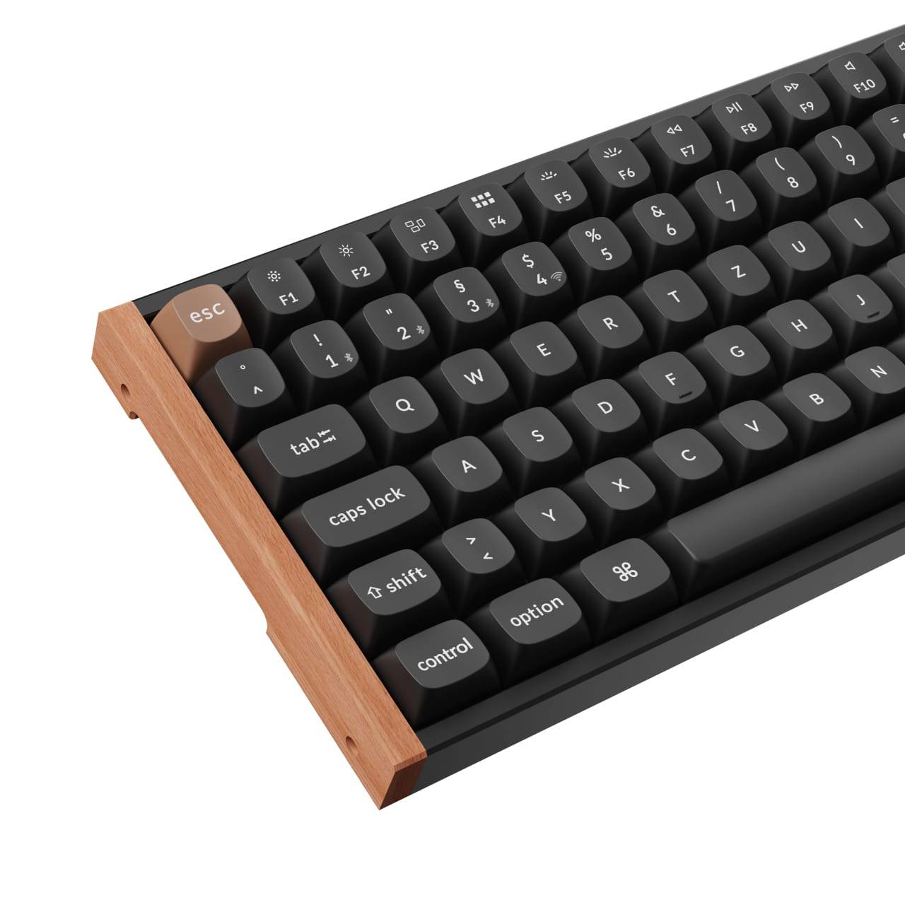 Keychron K2 HE Knob 75% Alu RGB Gateron Magnetic bk H-3
