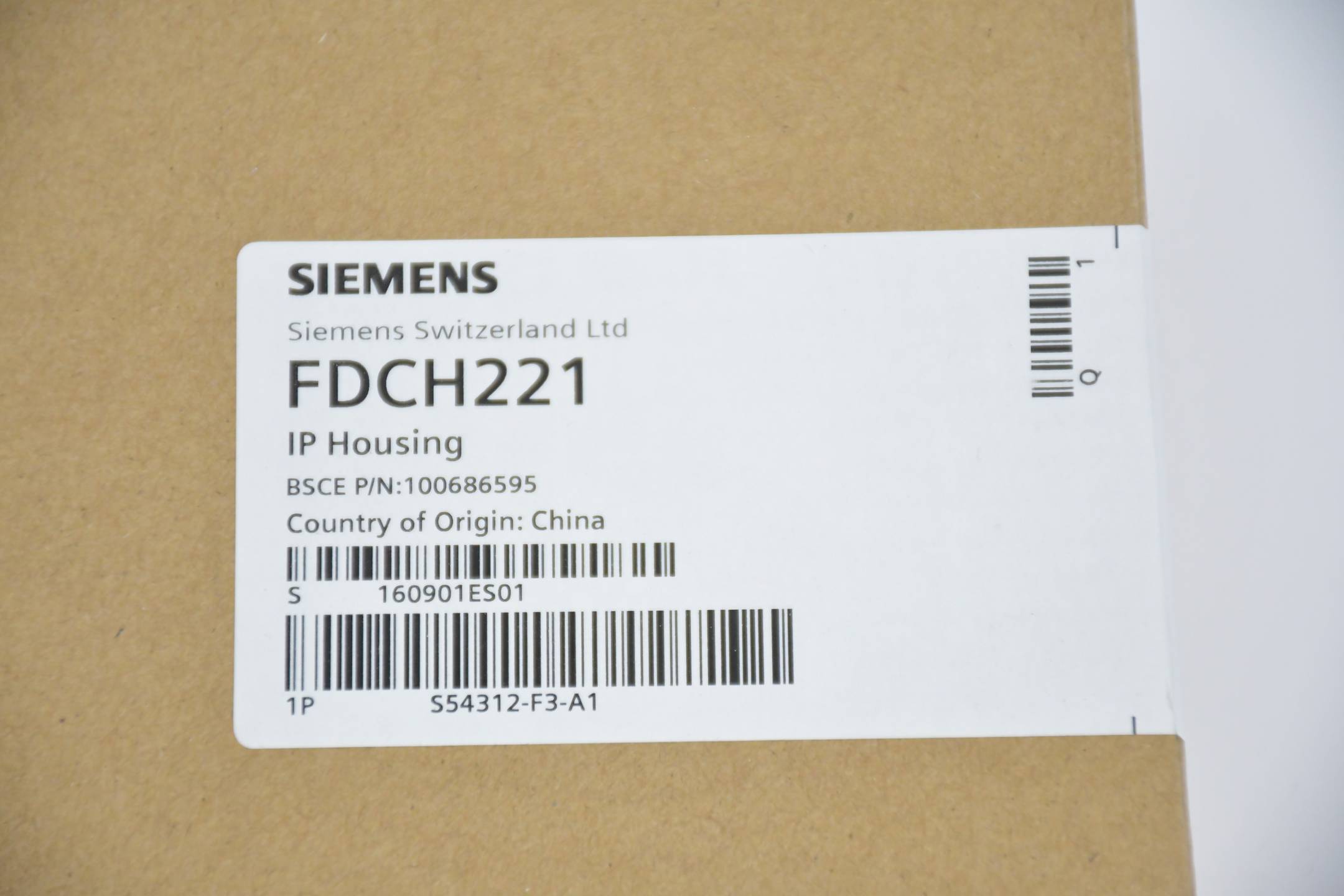 Siemens Gehäuse für Ein-/Ausgabebausteine FDCH221-1