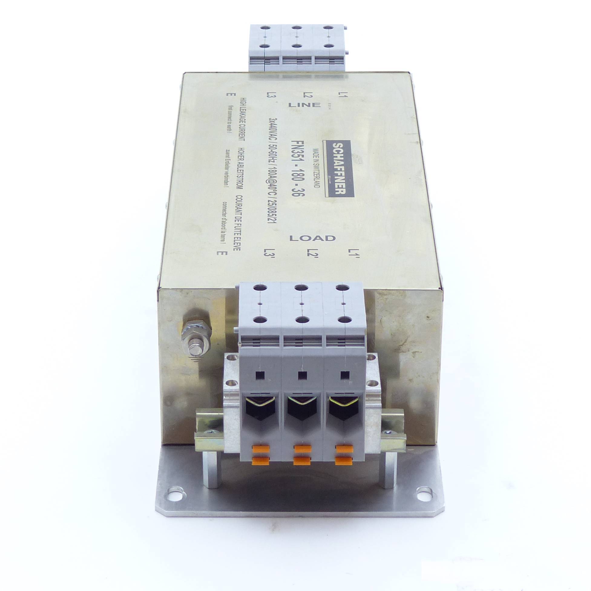 Schaffner Universeller 3-Phasen EMV-Filter (FN351-180-36)-3