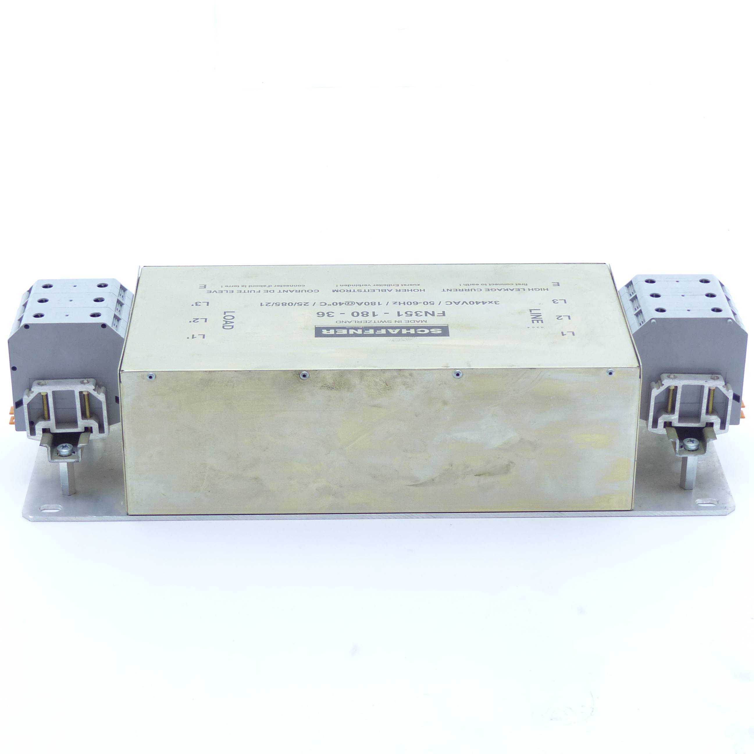 Schaffner Universeller 3-Phasen EMV-Filter (FN351-180-36)-4