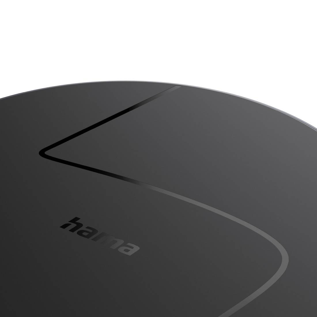 hama 00201745 Wireless Charger, kabelloses Smartphone-Ladepad, 15 W, Schwarz-3