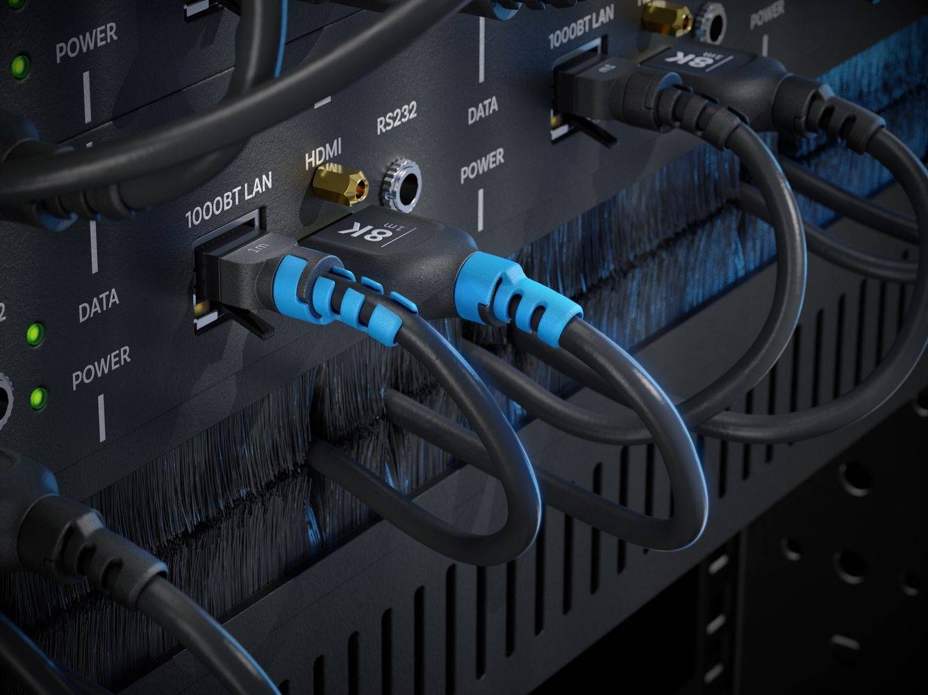 USB 3.2 Gen1 USB-A / USB-A Kabel, schwarz, 0.30m, Single Cable-1