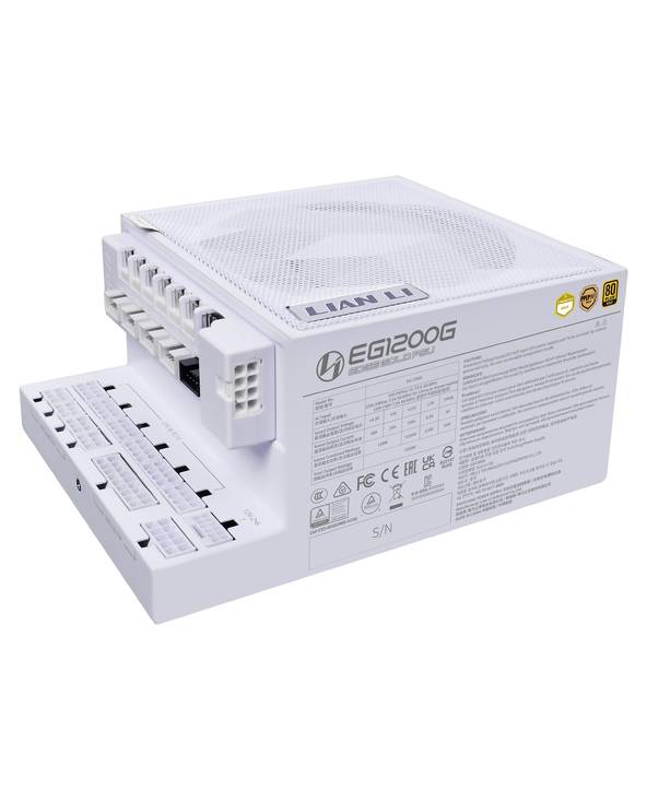 Lian Li EDGE GOLD 1200 80 PLUS Gold power supply PCIe 5.1 ATX 3.1 - 1200 watts white incl. USB hub-0