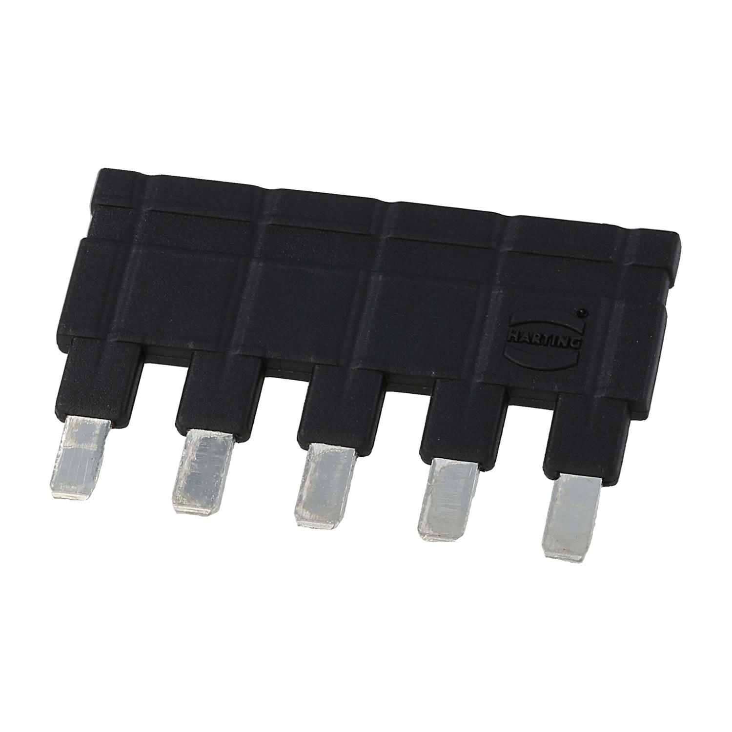 HARTING Han ES Press Steckbrücke 5x 1 schwarz - 1 Stück-0