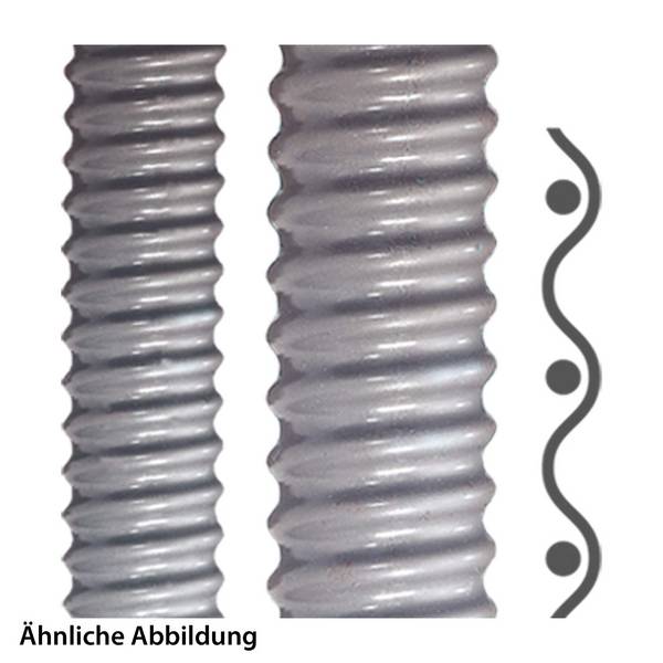 Flexa Kunststoff-Schutzschlauch VDE geprüft AIR.KUWPVCAS AD14/10 14 mm, 10 1250 N, 100 N