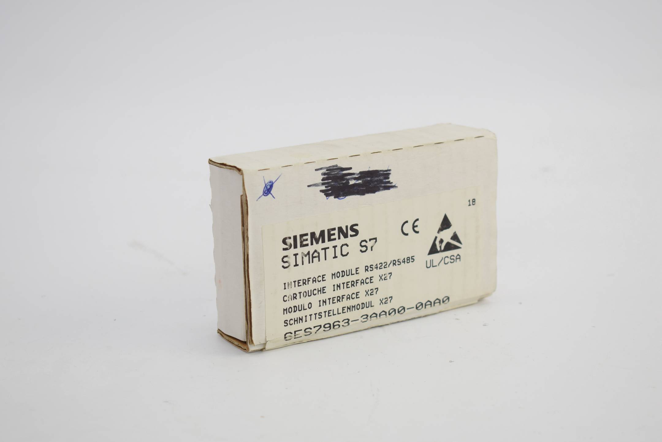 Siemens simatic S7 6ES7963-3AA00-0AA0 ( 6ES7 963-3AA00-0AA0 )E01-0
