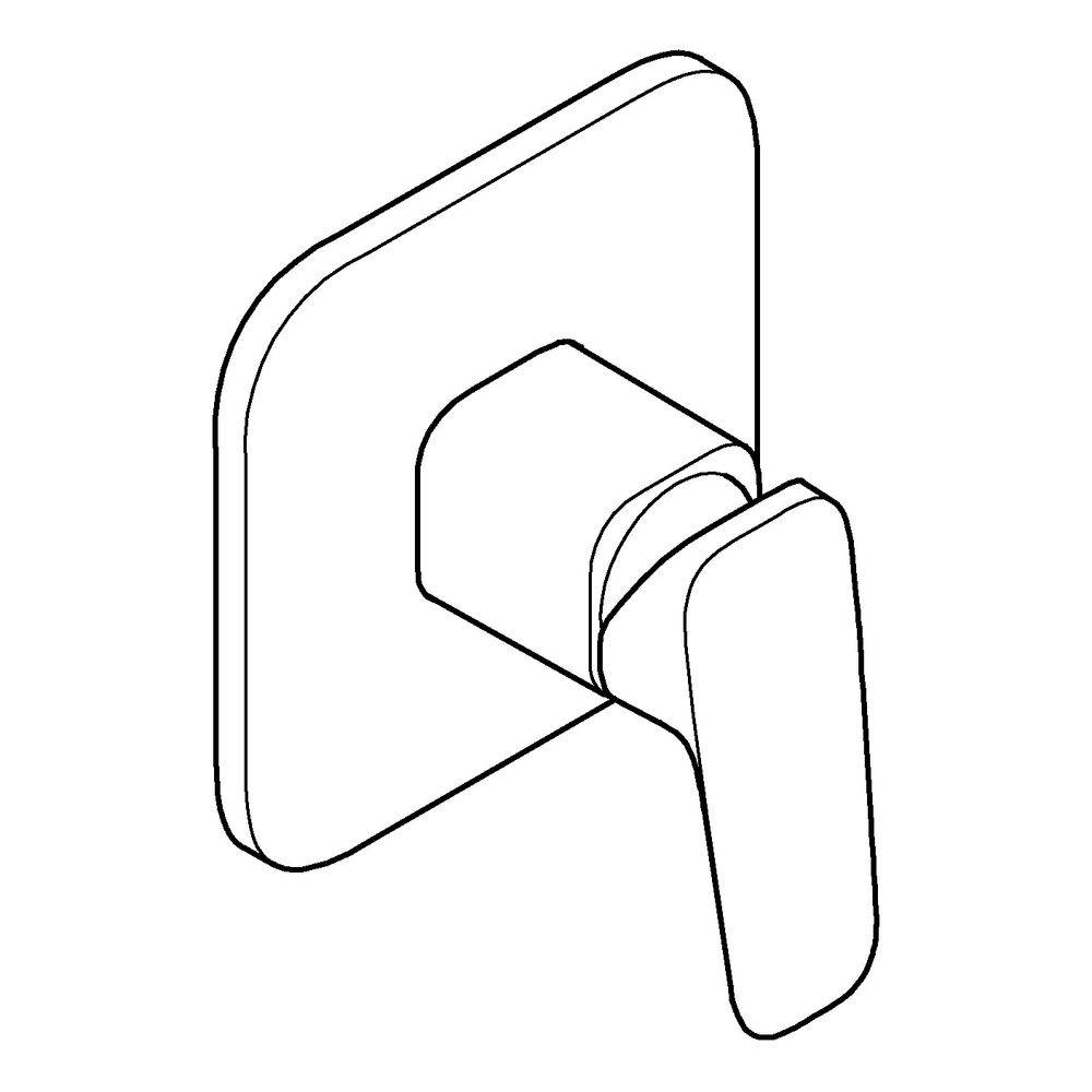 Grohe Einhand-Brausebatterie Cubeo 101777, 1 Stk.-1