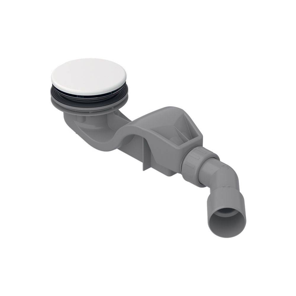 Bette BetteSolid 50 Ab- und Überlauf Blue satin für Duschwanne Duschfläche BetteAntirutsch Pro Zubehör GT-Stahl-0