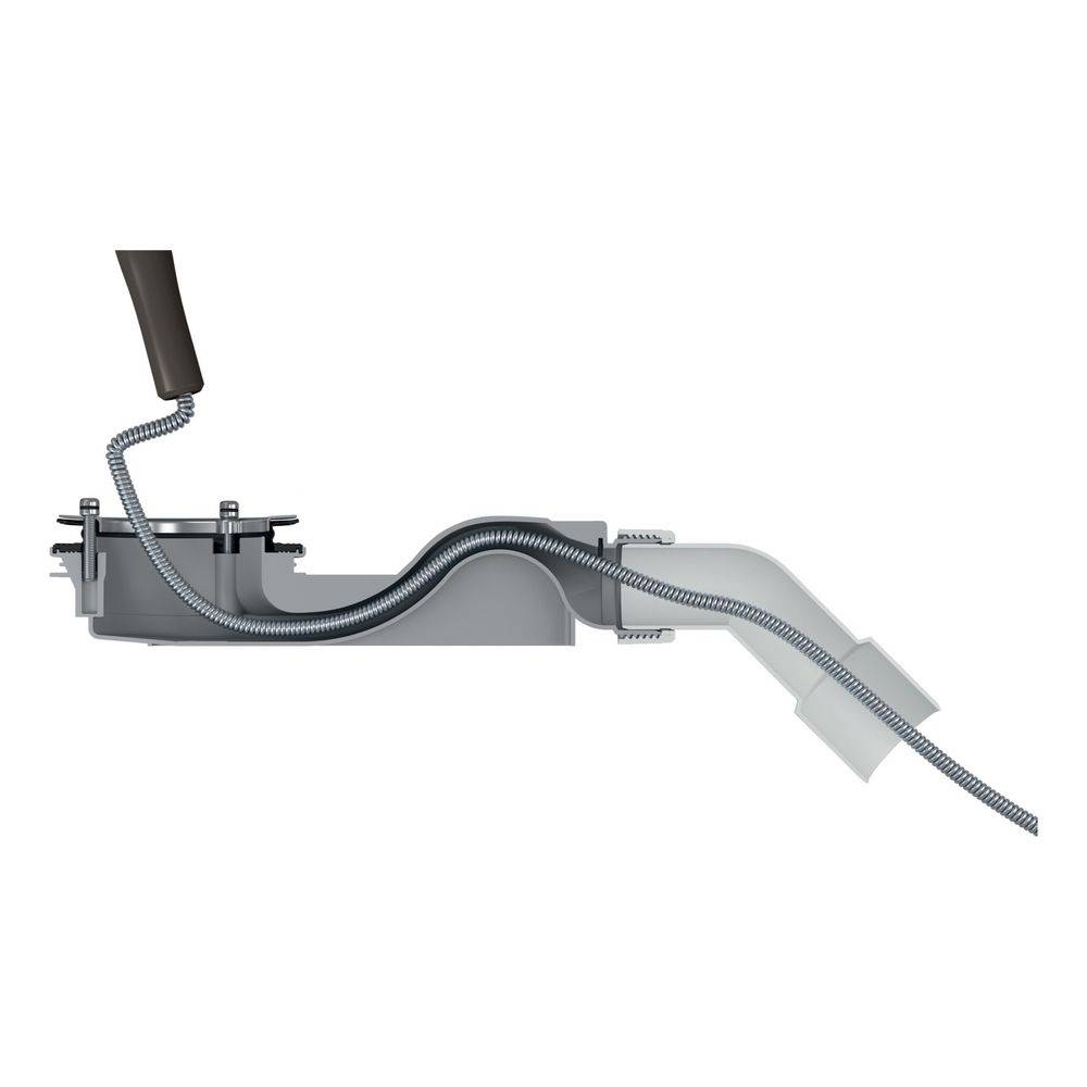 Bette BetteSolid 30 Ab- und Überlauf Blue satin für Duschwanne Duschfläche Zubehör GT-Stahl-2