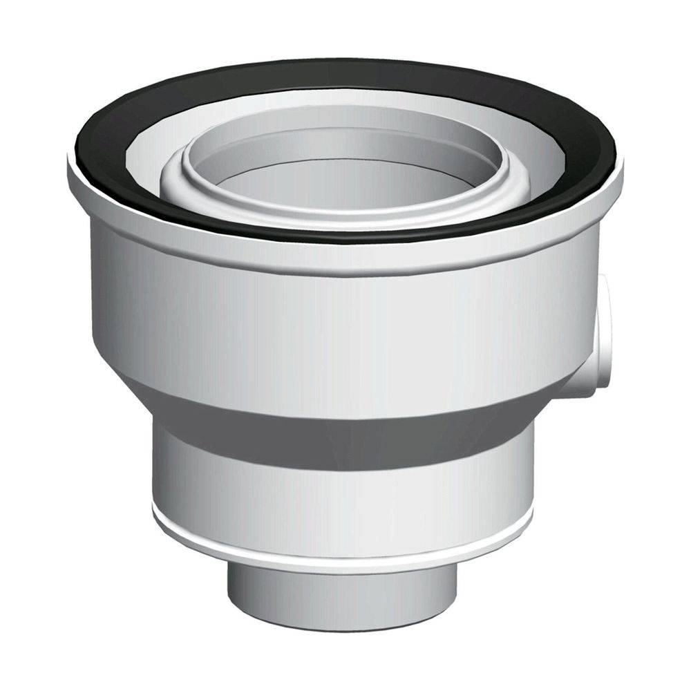 Wolf transition conduit air/évacuation DN60/100 vers DN80/125-0