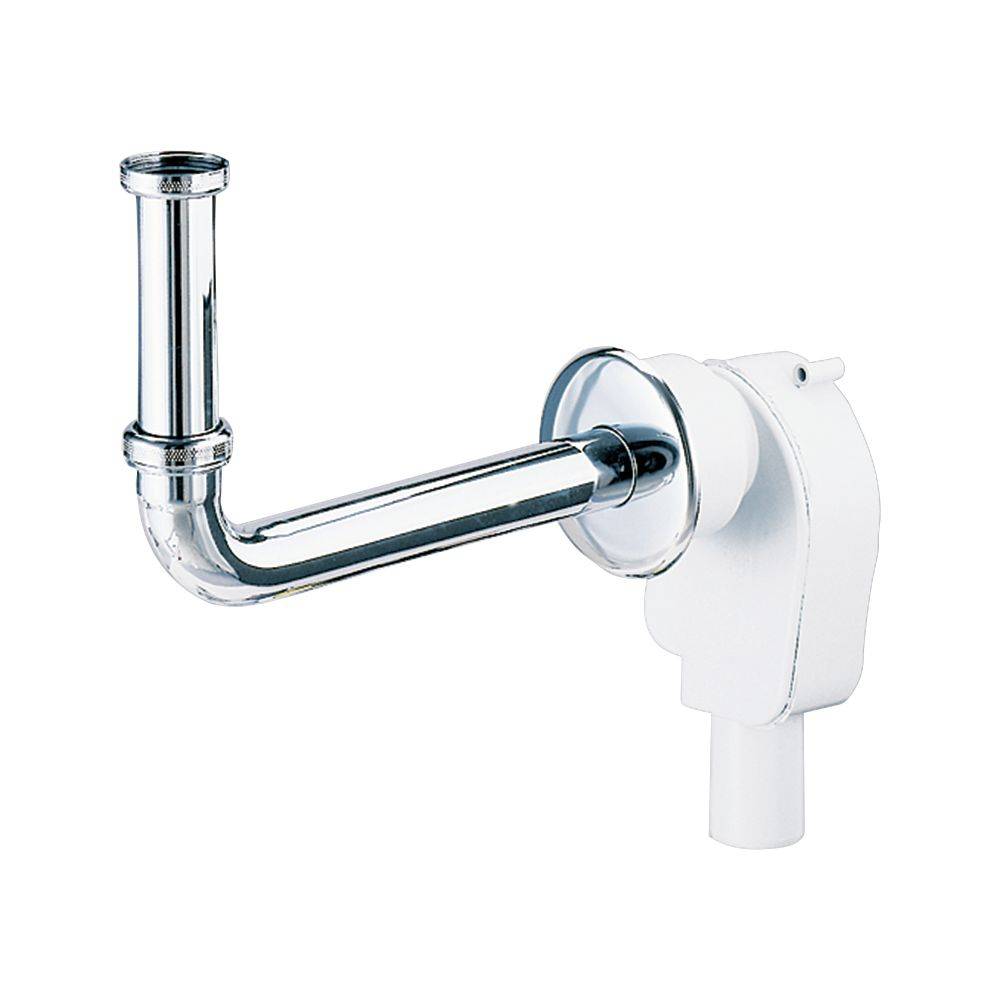 DALLMER Unterputz-Waschtisch-Siphon 300CR 130228 1 1/4" x DN 50, MS-verchromt-0