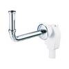 DALLMER Unterputz-Waschtisch-Siphon 300CR 130228 1 1/4" x DN 50, MS-verchromt