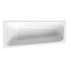Bette Space S Badewanne Cream 1700x750x420/30mm links 1-Sitzer Sonderform Unterbau GT-Stahl
