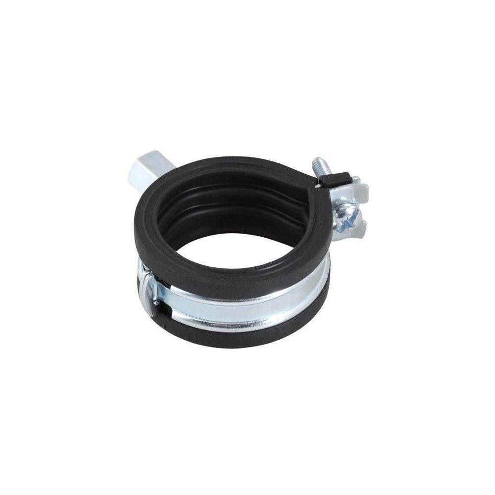 Walraven Rohrschelle KSB1 M8, Rohraußendurchmesser 59-62mm Einschraubenschelle, EPDM, Stahl elektrolytisch verzinkt-0