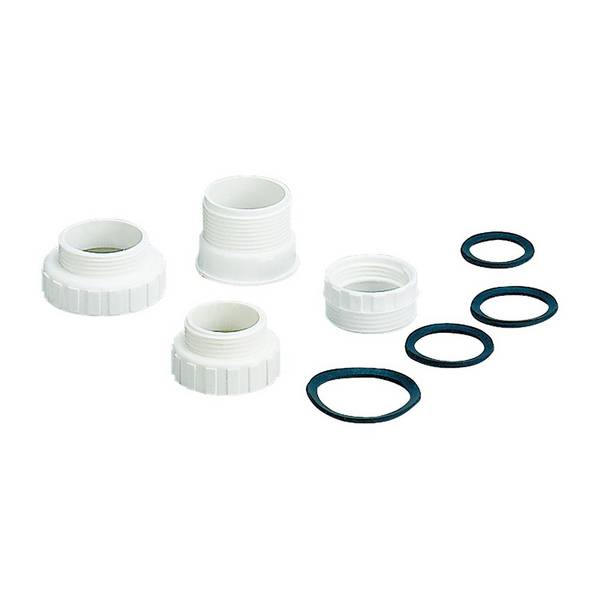Dallmer Reduzier- und Distanzring, 1 1/2" x 1/4", PP, 090218