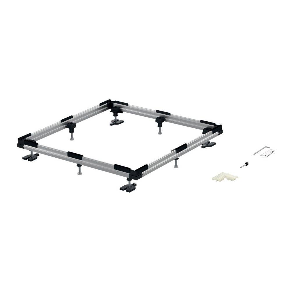 Bette Einbausystem Basic für Duschfläche Duschwanne 1000x700mm Zubehör GT-Stahl