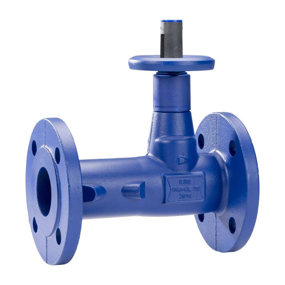 KSB Flansch-Absperrventil Boa-W, Gehäuse aus GJL-250, PN 6 DN 50, Grauguss 5.1301-0