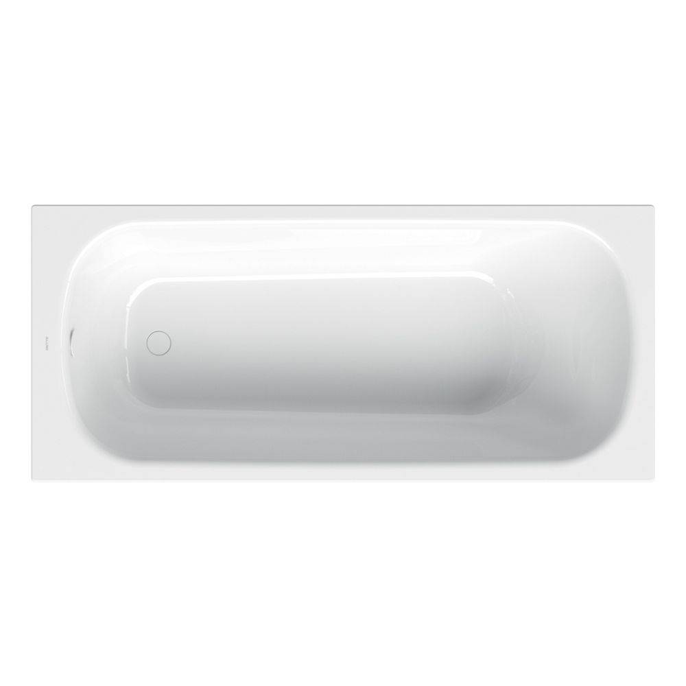 Bette Form Badewanne Blue satin 1600x750x420/30mm 1-Sitzer Rechteck BetteGlasur Plus Unterbau GT-Stahl-0