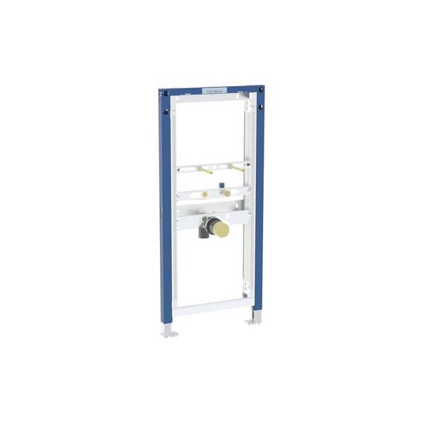 Geberit Duofix Element für Urinal, 112-130cm universell, AD-Druckspüler, Metall-, Holzständerwände