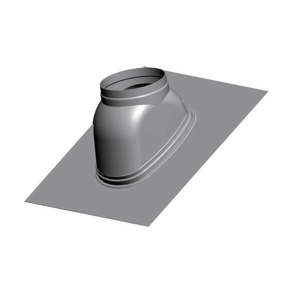 Dachplatte DN125 Schrägdach 25-45Gr Großformat 500x500mm-0