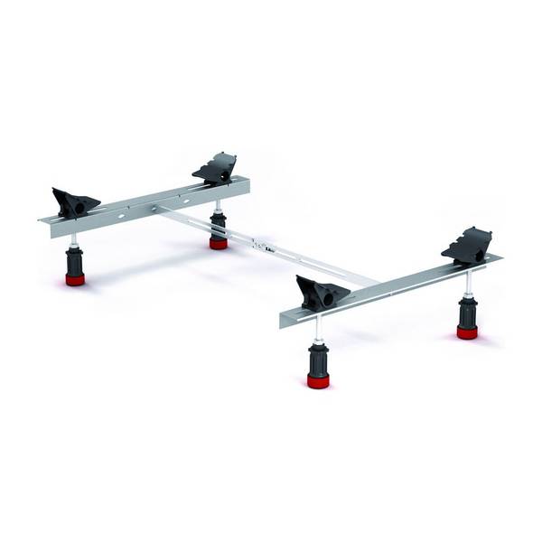 Mepa WSuni Badewannenfuß für Stahlbadewannen, höhenverstellbar 180-265mm, Stahl