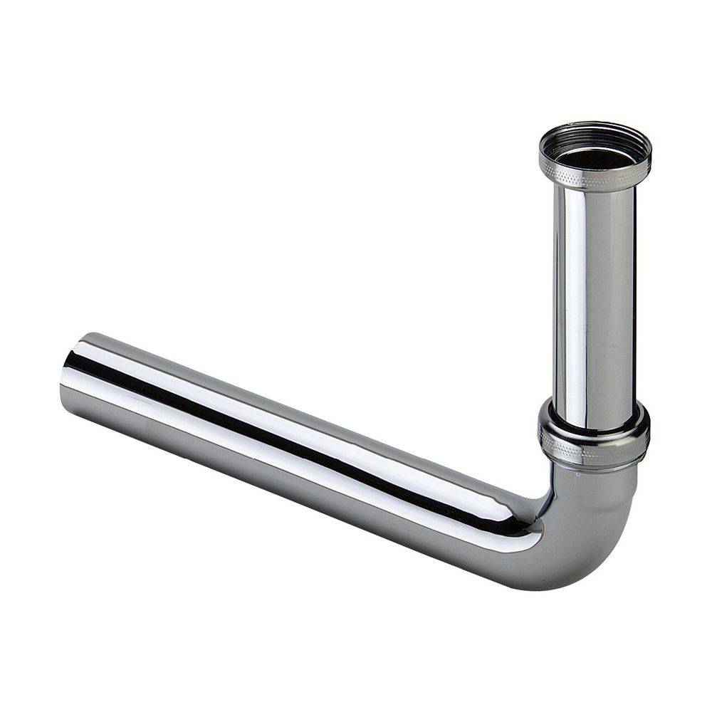 Viega Ablaufbogen 5621.1-880 G 1 1/4x32x255mm, 90G, Messing verchromt-0