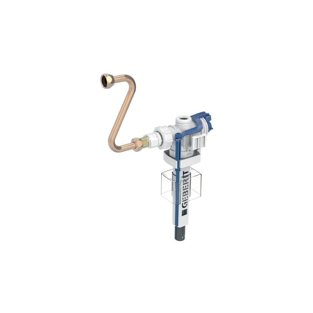 Geberit Typ 383 Füllventil, seitlicher Anschluss 3/8", Messingnippel, für UP-Spülkästen-1
