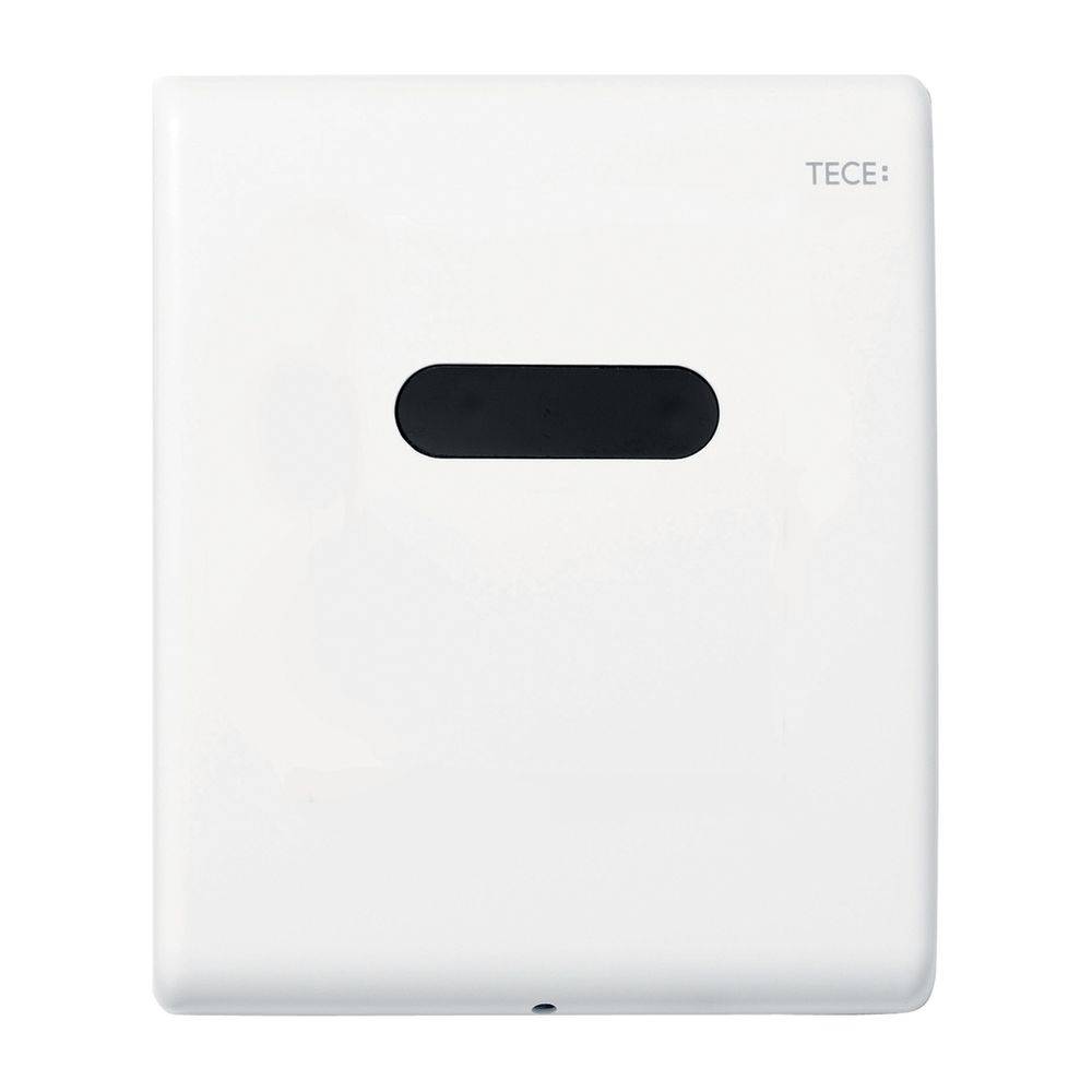 Tece planus Elektronik Urinal 6 V-Batterie, Weiß seidenmatt-0