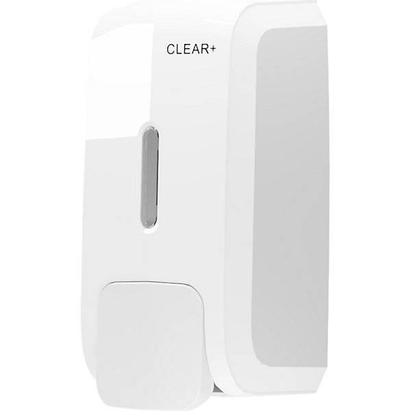 Schaumseifenspender Clear+ weiß für 1000 ml. CWS Hygiene Deutschland GmbH & Co. KG 84837849