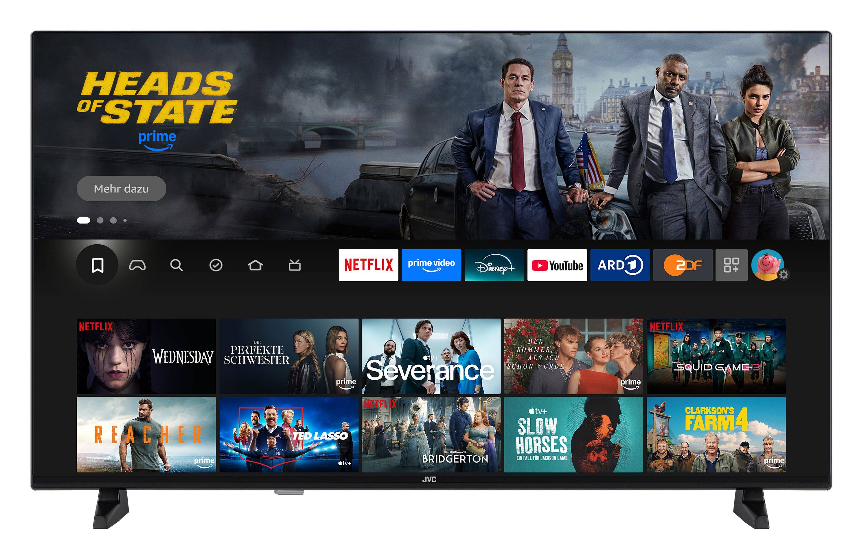 JVC LT-40VRF3555 Fernseher 40 Zoll Fire TV Full HD Smart TV HDR TV Alexa Triple-Tuner LED TV (2026)-1
