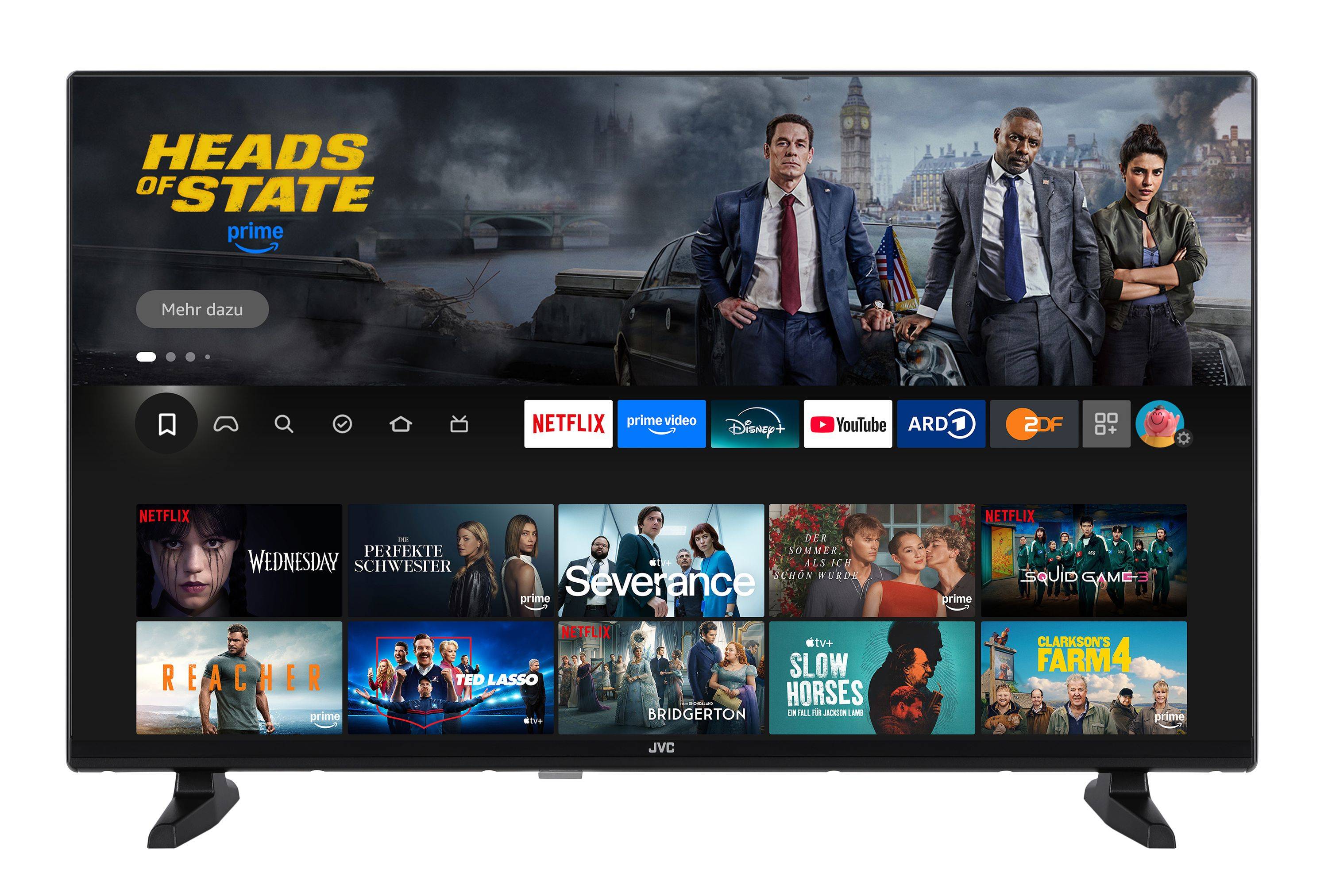 JVC LT-32VRF3555 Fernseher 32 Zoll Fire TV Full HD Smart TV HDR TV Alexa Triple-Tuner LED TV (2025)-2