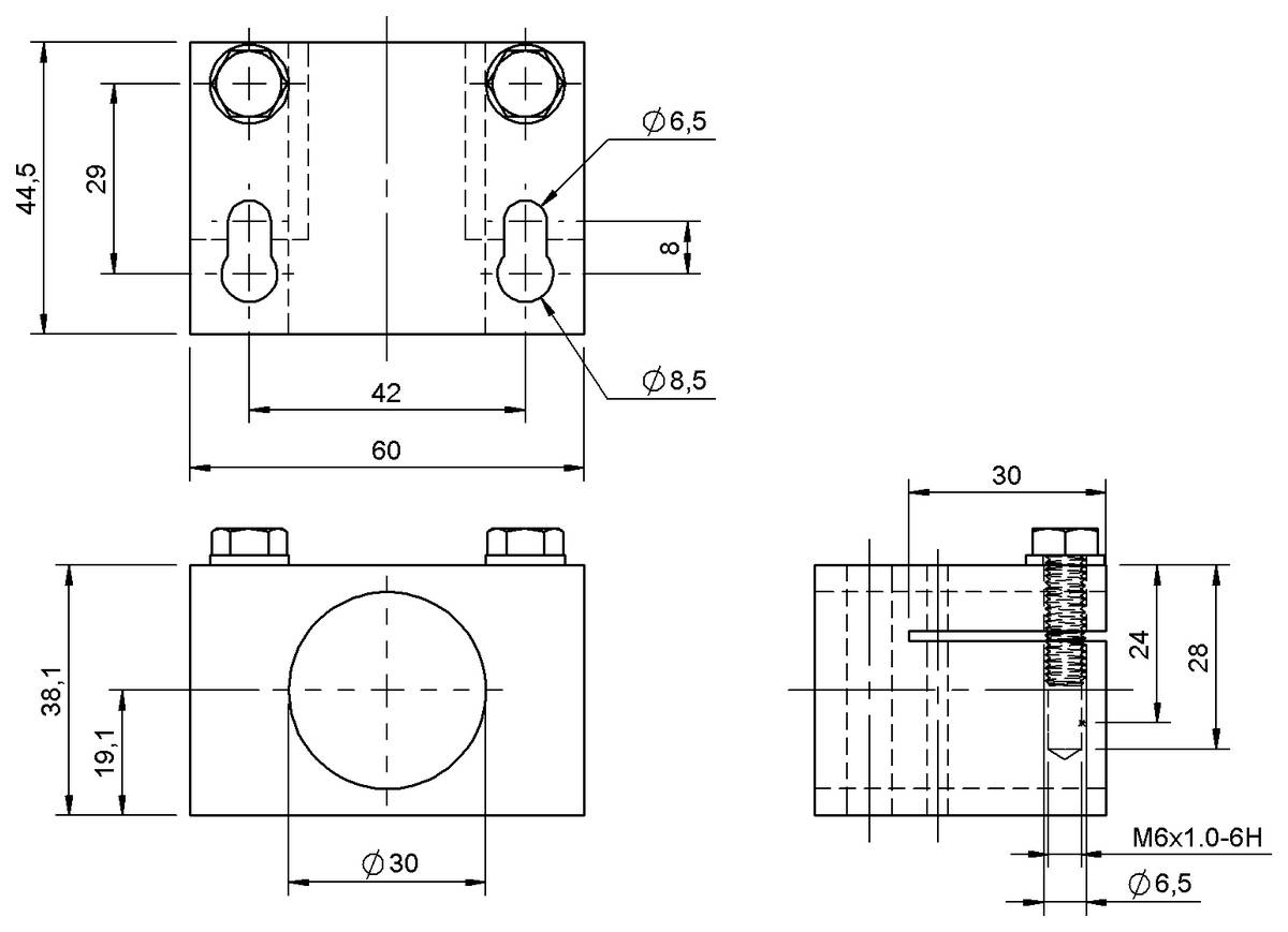 BALLUFF Befestigungstechnik - BAM00HR, 1 St.-1