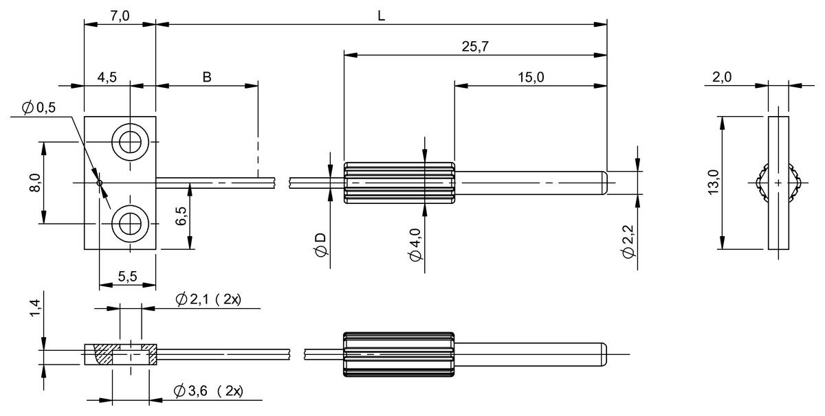 BALLUFF Lichtleiter - BFO00C7, 1 St.-1