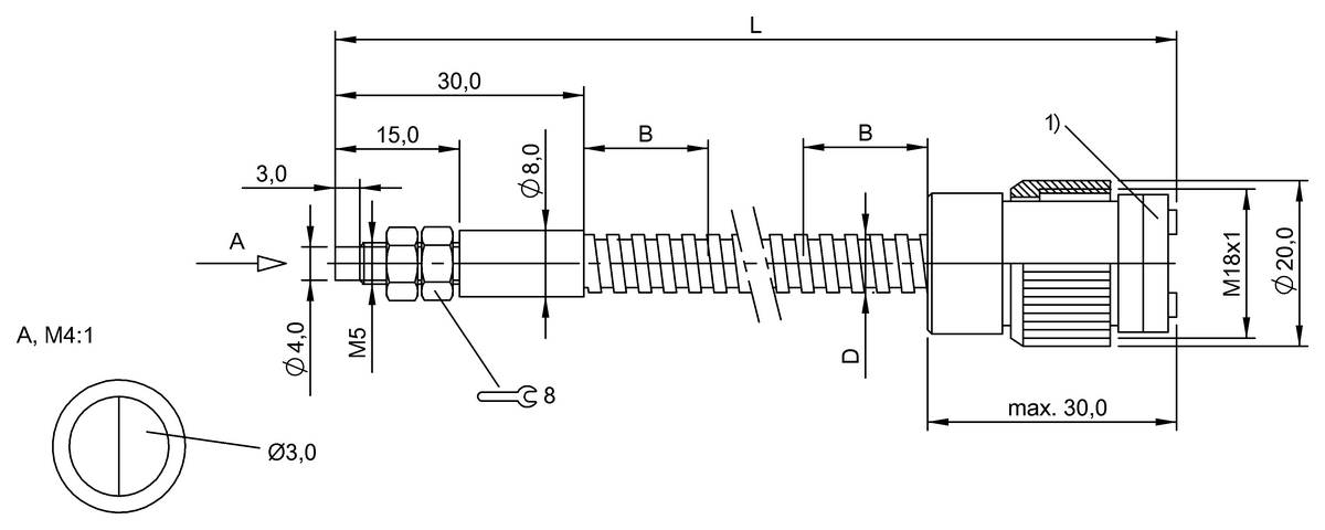 BALLUFF Lichtleiter - BFO002E, 1 St.-1