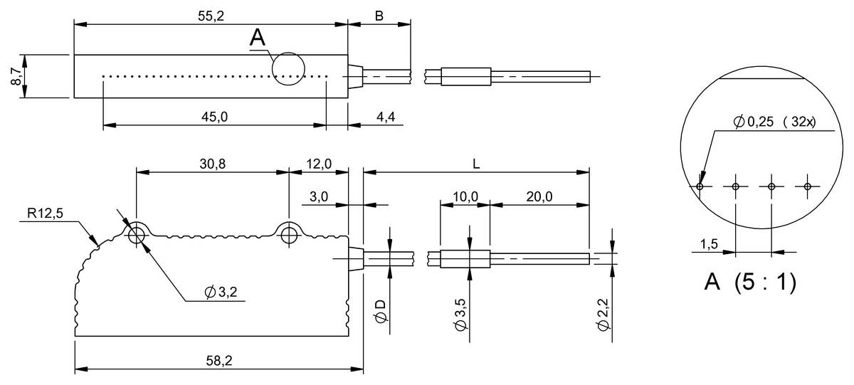 BALLUFF Lichtleiter - BFO00C8, 1 St.-1