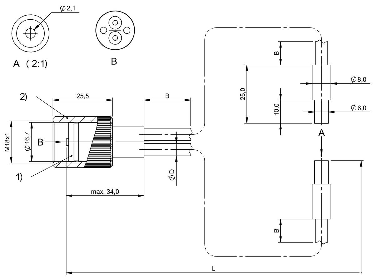 BALLUFF Lichtleiter - BFO0045, 1 St.-1