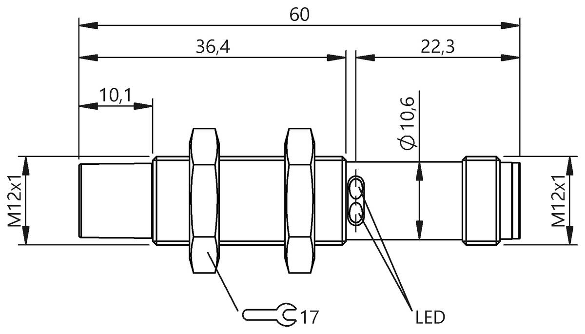 BALLUFF Kapazitiver Sensor - BCS0179, 1 St.-1