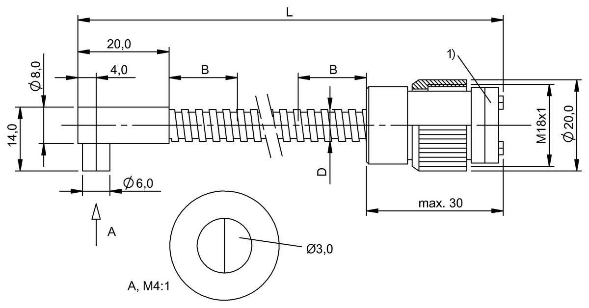 BALLUFF Lichtleiter - BFO0036, 1 St.-1