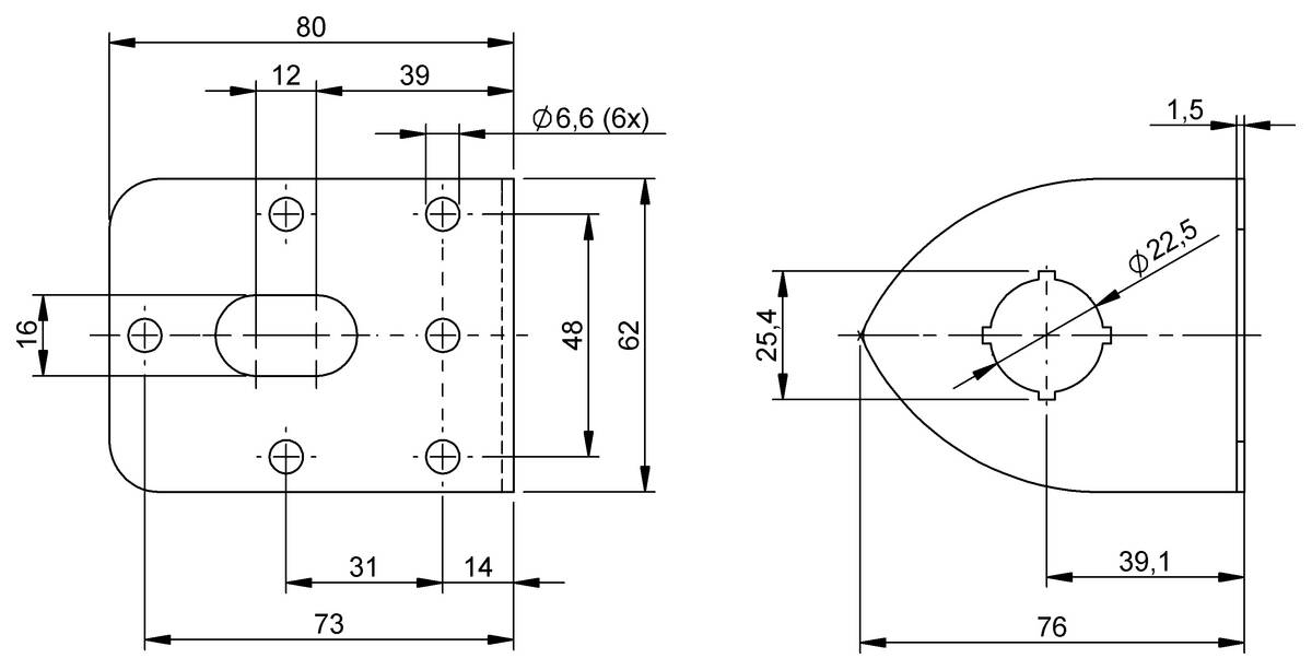 BALLUFF Halterung SmartLight - BAM039A, 1 St.-1